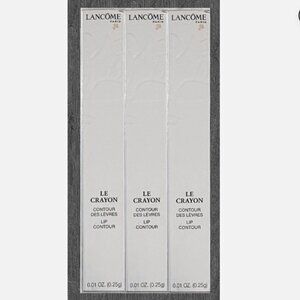 Lancome Paris Le Crayon Lip Contour (Cherry) 0.01 oz/25g PACK OF 3 (NEW SEALED!)